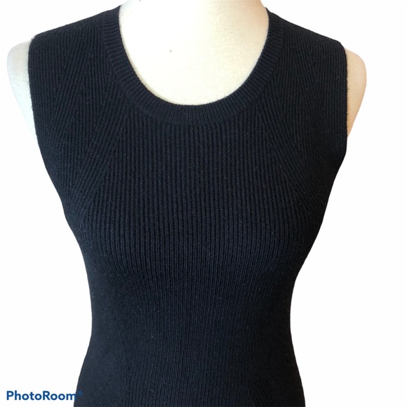 Vince Ribbed Knit Dress - Picture 5 of 10